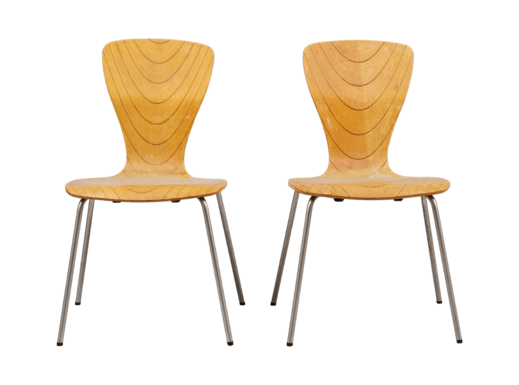 Scandinavian Design - Wooden Chairs