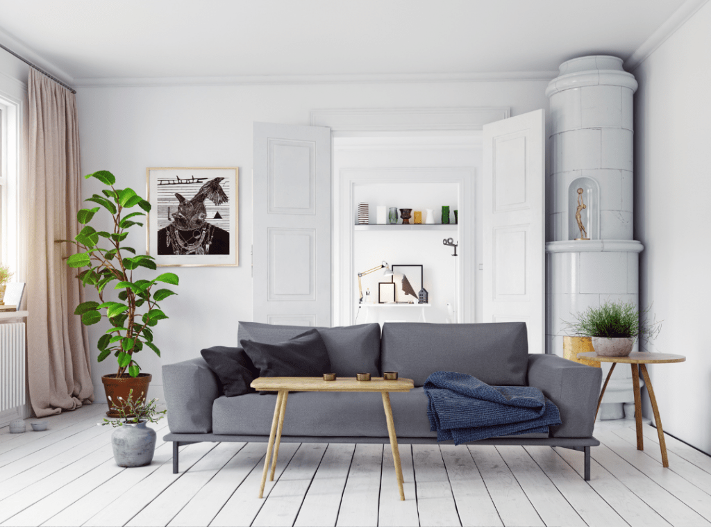 Scandinavian Design - Room showcasing neutral colours and classic Scandinavian design elements