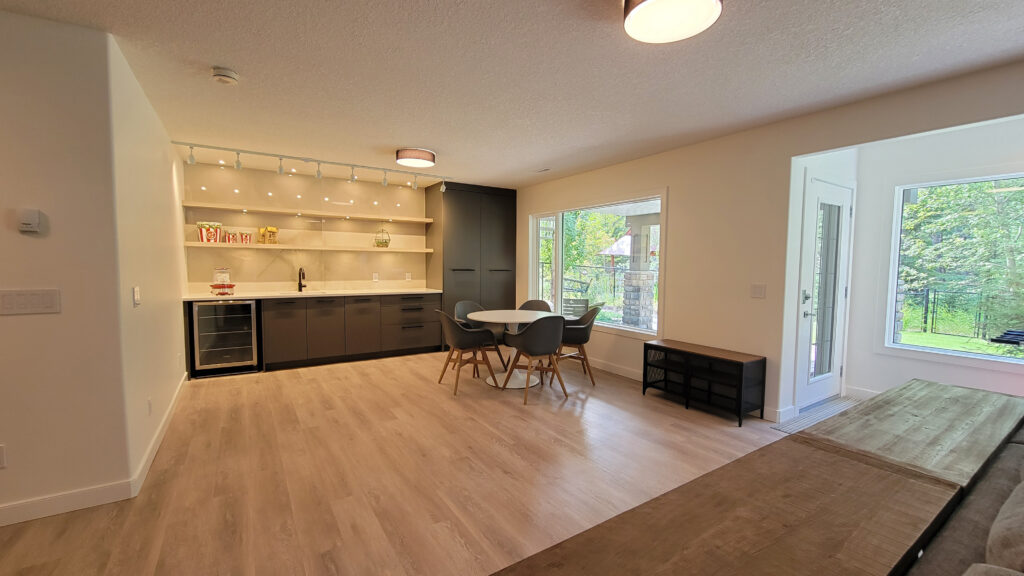Case Study Part 2 Games Room Table and Wet Bar