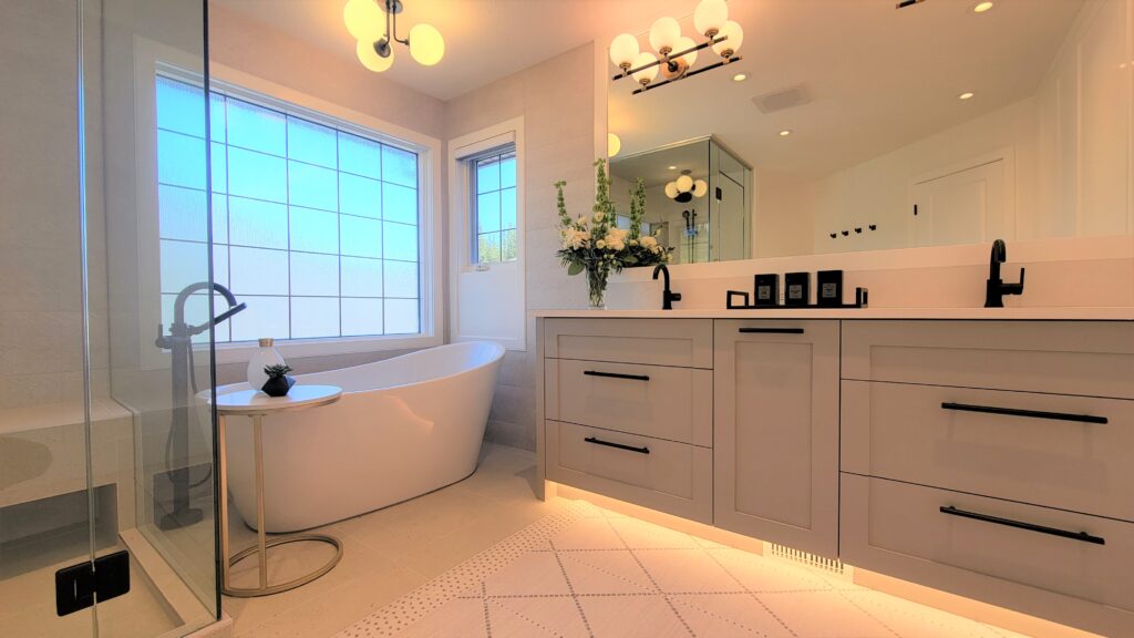 Case Study Part 2 Ensuite Vanity and Tub