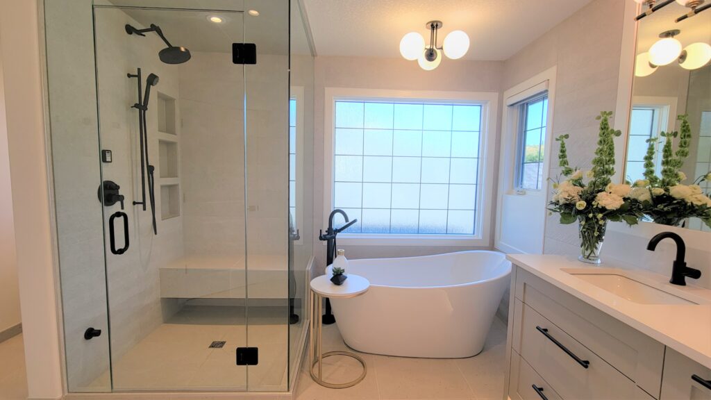 Case Study Part 2 Ensuite Tub and Steam Shower