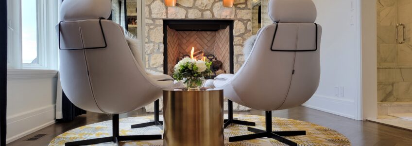 Modern Castle Pinnacle Ridge Sitting Area - After - Hygge