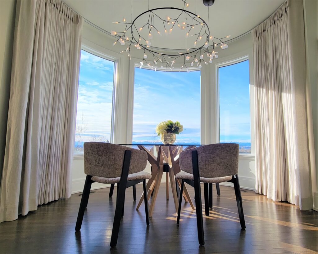 Modern Castle - Scandinavian Design - Pinnacle Ridge Kitchen Nook- After