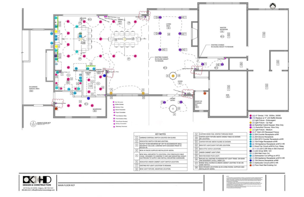 Lighting Plan Example