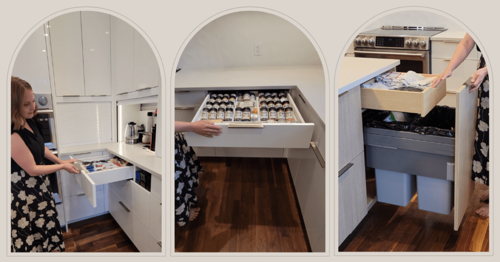 Kitchen cabinet accessories