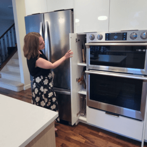 Kitchen cabinet accessories - narrow shelf for pantry/ odd items
